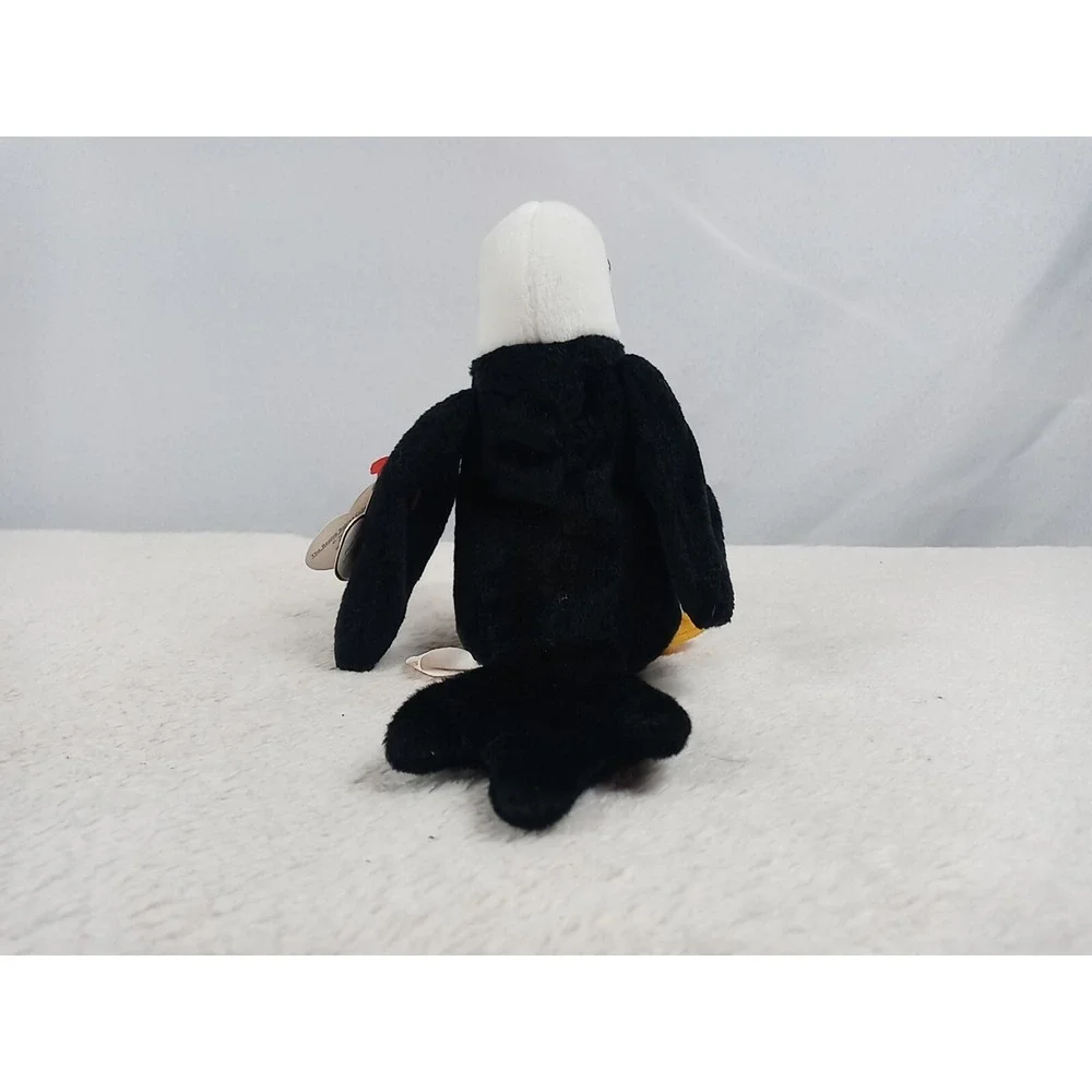 VTG Ty Beanie Baby BALDY The Eagle 1996 Retired Bald Eagle Bean Bag Plush Animal